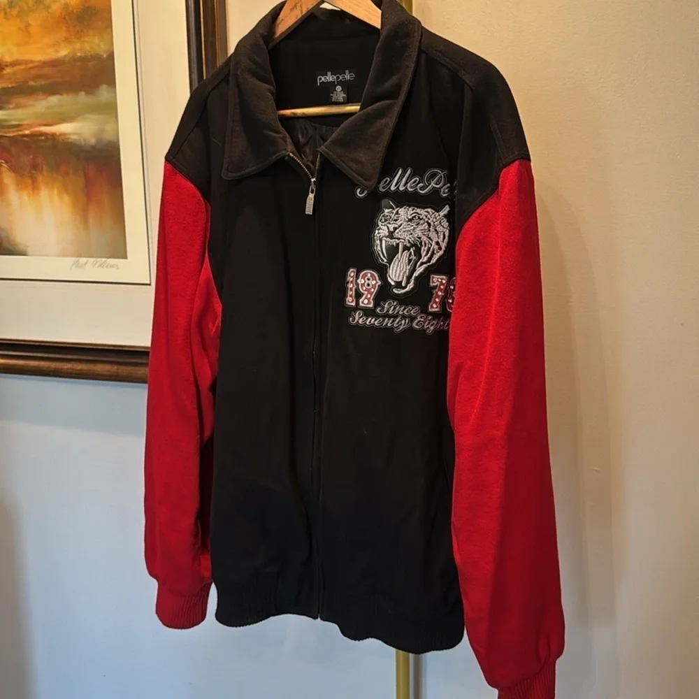 Pelle Pelle vintage varsity bomber Streetwear jacket EUC 4XL